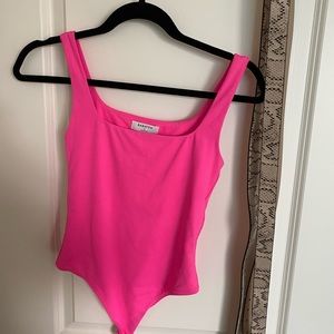 Pink Aritzia Contour Bodysuit Size S